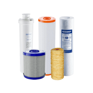 Сменные картриджи и модули для фильтров воды. Подходят для всех популярных моделей.